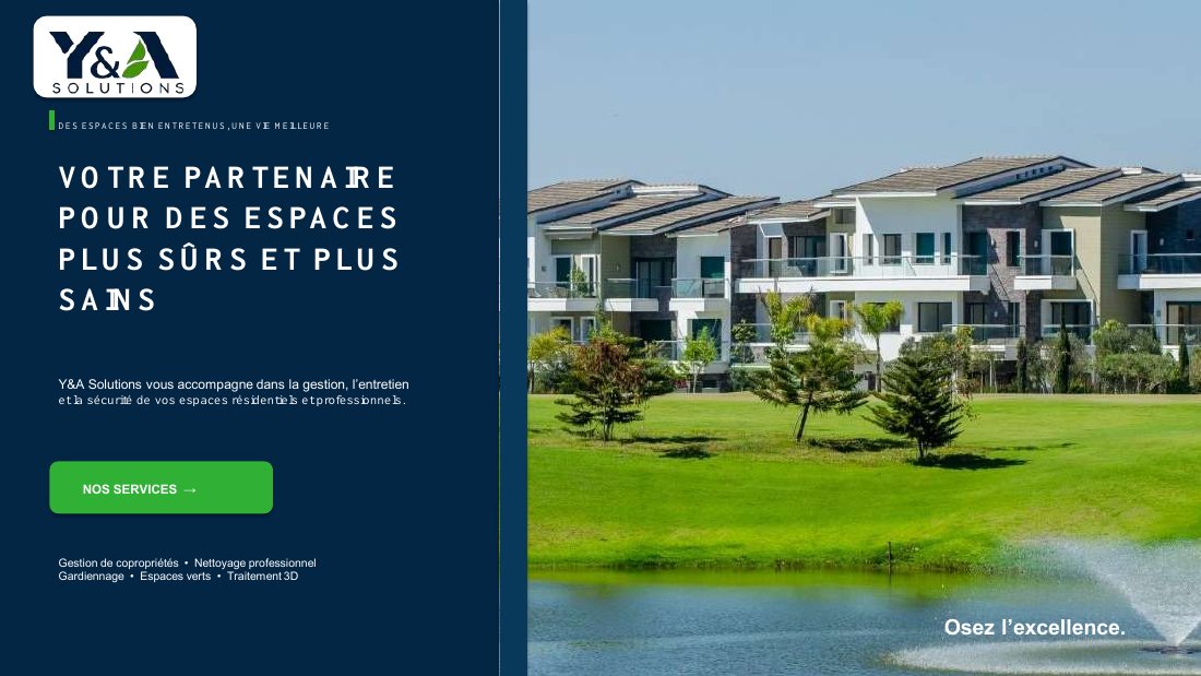 Couverture de la brochure Y&A Solutions
